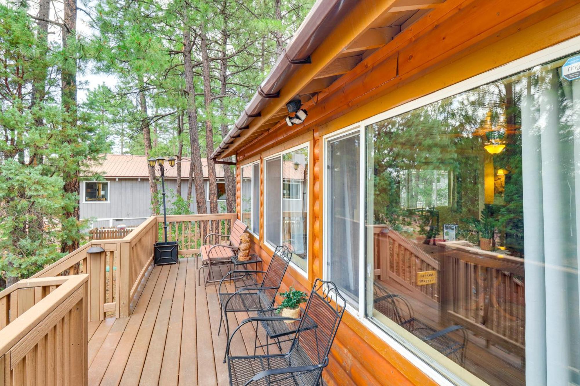 Show Low Cabin With Bbq And Fire Pit Pets Welcome! エクステリア 写真