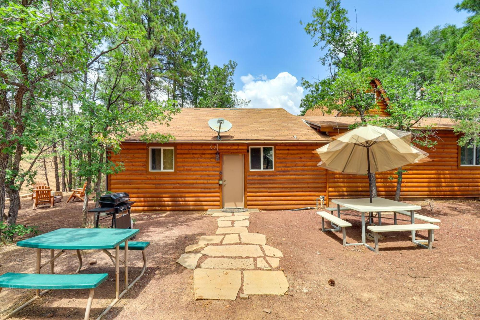Show Low Cabin With Bbq And Fire Pit Pets Welcome! エクステリア 写真
